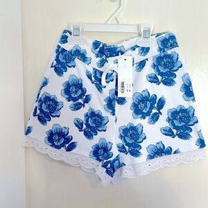 Janie and Jack Floral Shorts